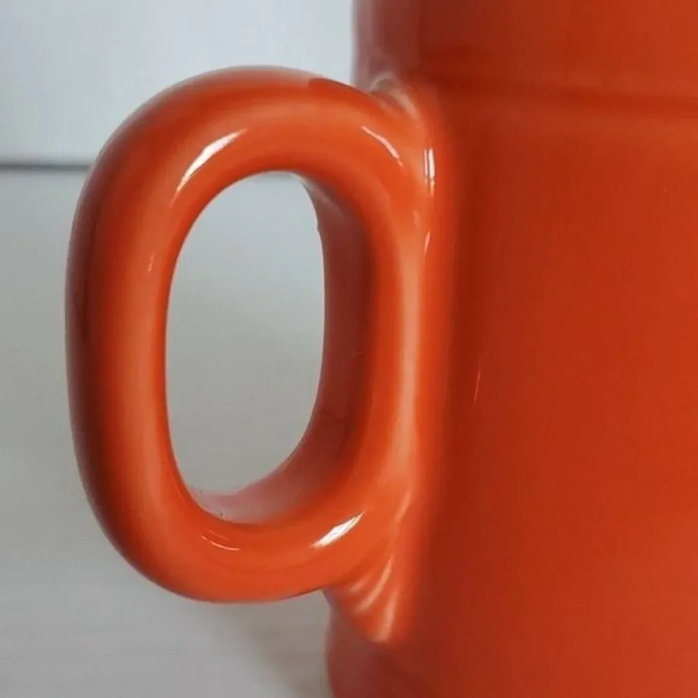 Fiestaware Fiesta Pepper Shaker Extra Large Range Ceramic Container Poppy Orange